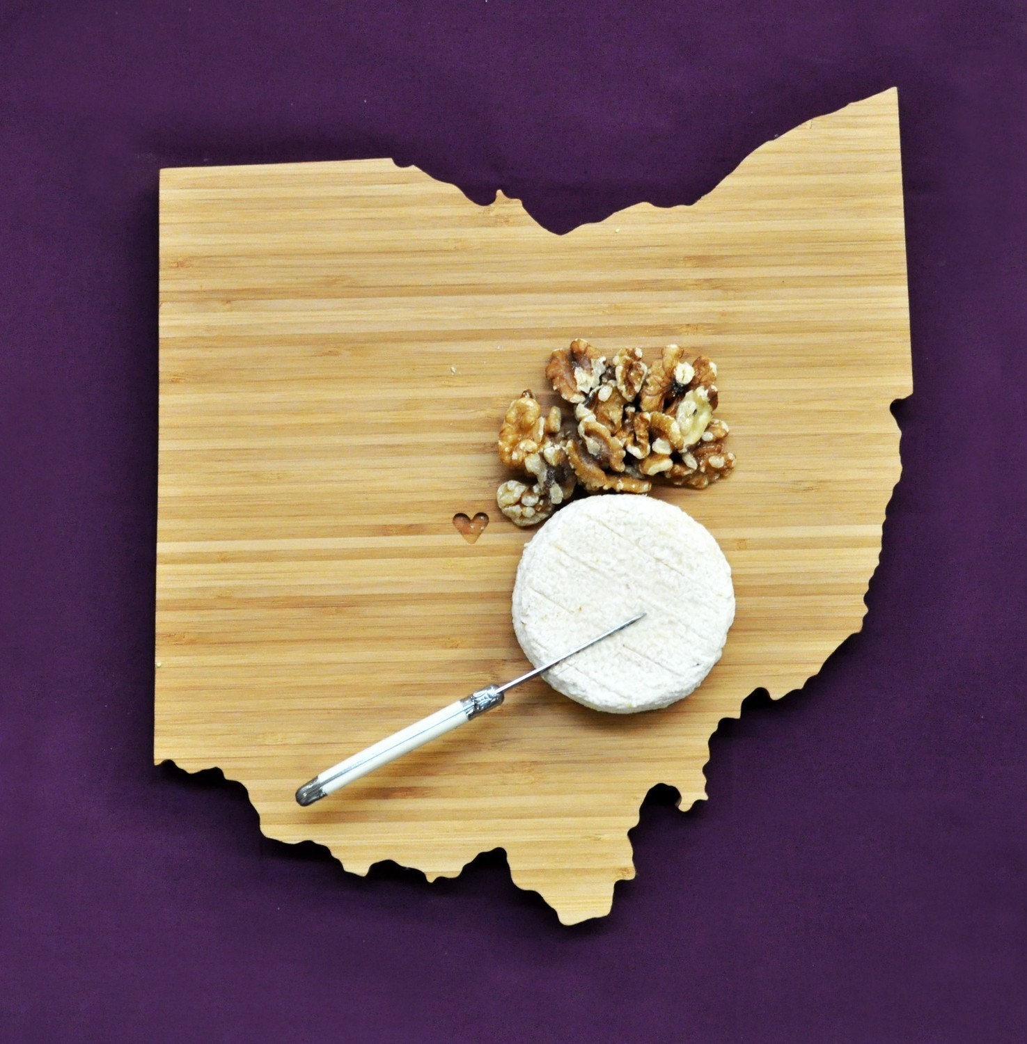AHeirloom's Ohio State Cutting Board