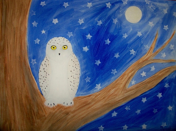 GUARDIAN OWL - Fine Art Print - 8x10 (also available in 16x20)