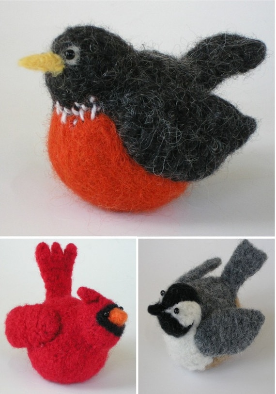 Wool Birds Knitting Pattern