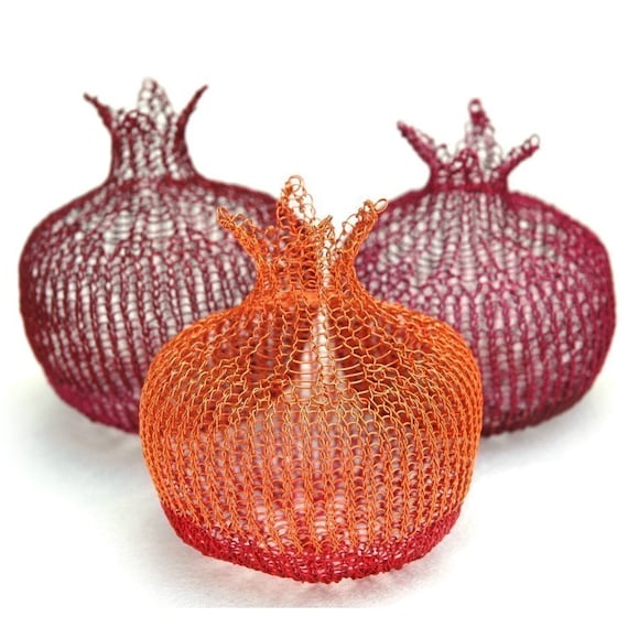 Wire pomegranate instructions -wonderful gift for house warming