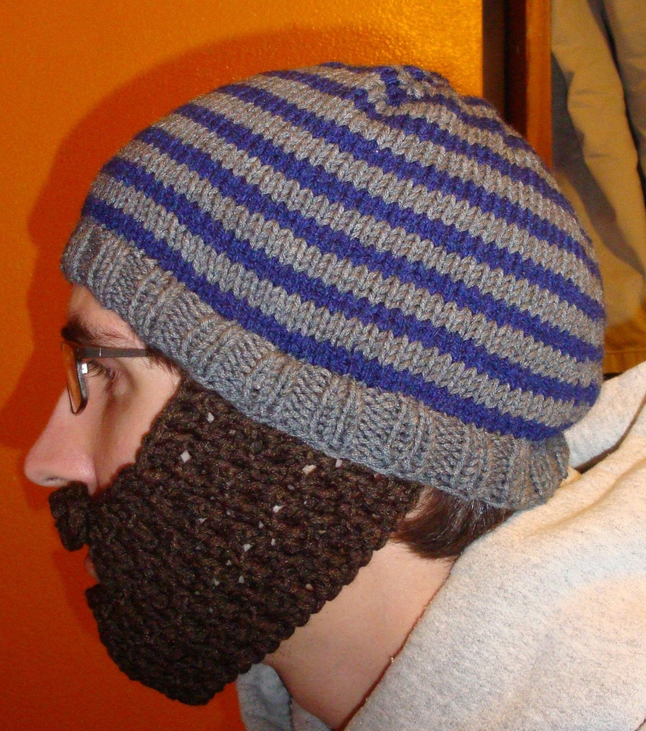 crochet beard pattern From k1sewtoo