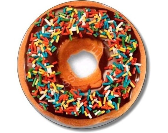 Doughnut Round Mousepad