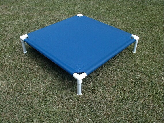 Medium Dog Bed. Raised Cot Dog Or Cat Bed Cot. 12 Marine Canvas Colors Available. 30x30x6 High.