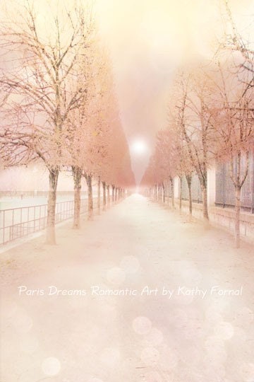 Paris Photography - Dreamy Paris Trees Park Scene - Paris Tuileries Garden Dreamscape - Fine Art Photography  8" x 12"