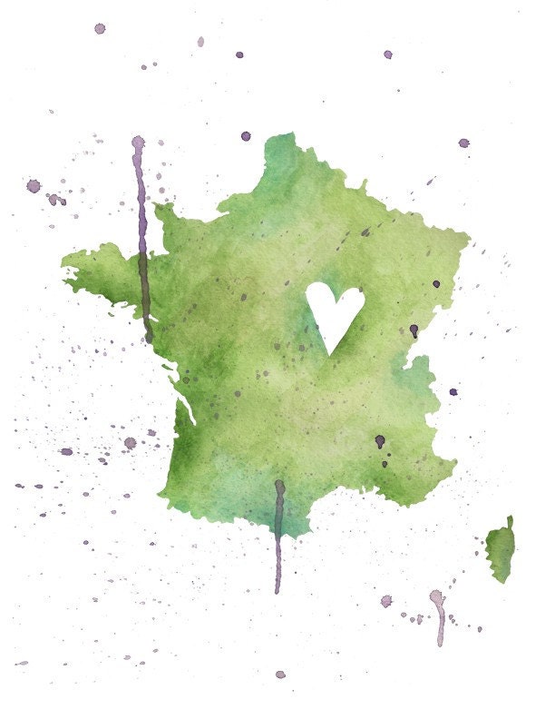 5x7 - France Love