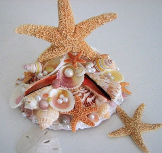 Beach Wedding Cake Topper African American Starfish Wedding Cake