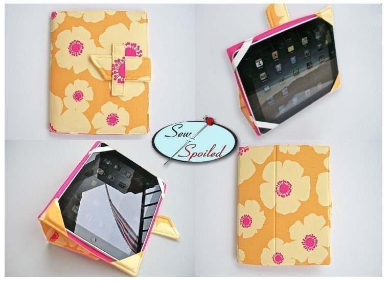 Sewing Pattern iPad 1 or 2 Folding Case/ Notebook/ Stand ePattern