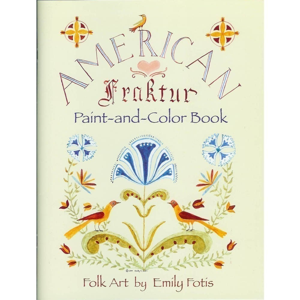 Folk Art coloring book