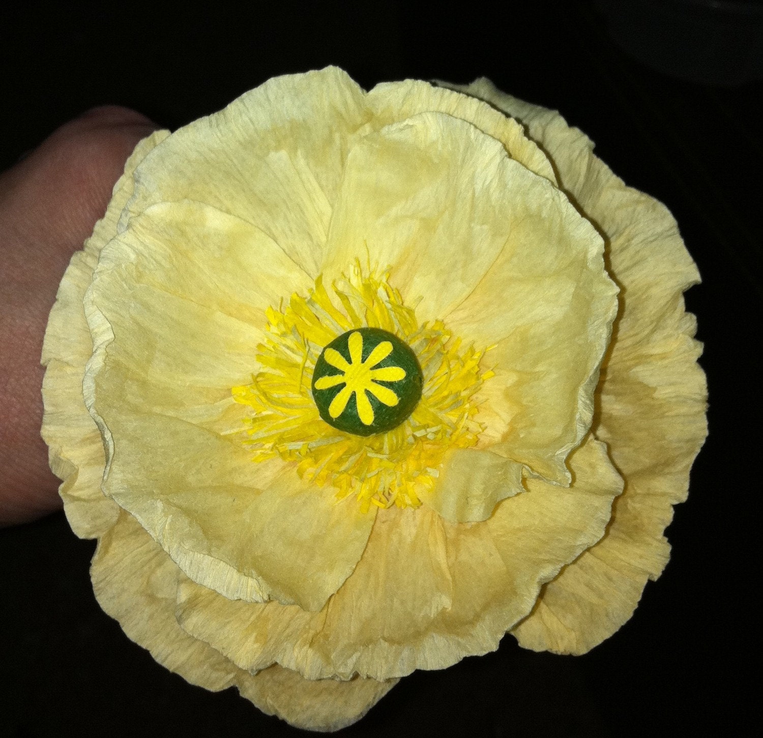 iceland poppy - paper flowers for wedding, gift, or home decor