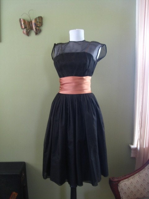 Vintage Gigi Young Christmas Party or New Years Eve Cocktail Dress.