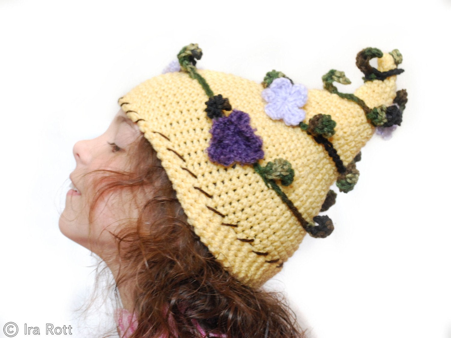 Whimsical Pixie Beanie Hat for your Precious Girl- Made to ORDER