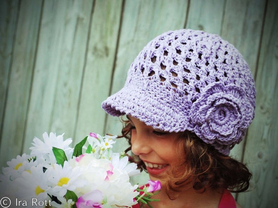 Crochet Geek - Crochet Hat with Brim - YouTube