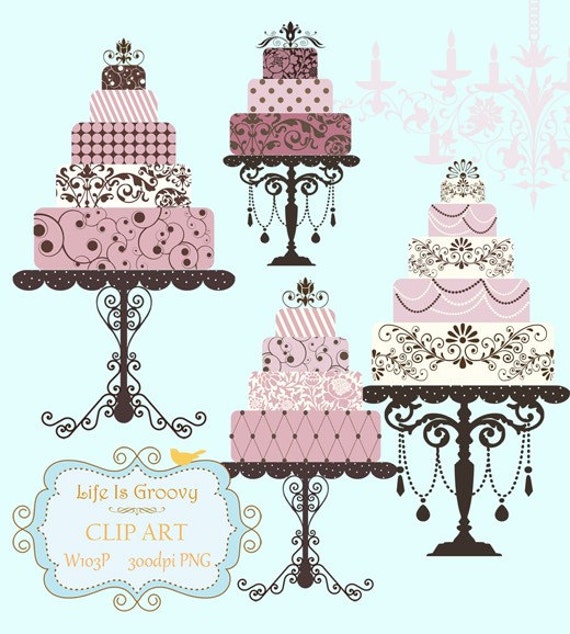 miniature wedding cake stands