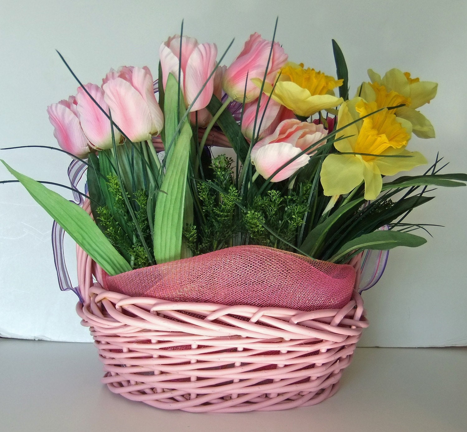 Hoppy Bunny Spring Floral Arrangement