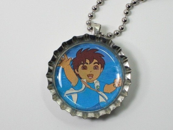 Bottlecap Necklace - Diego