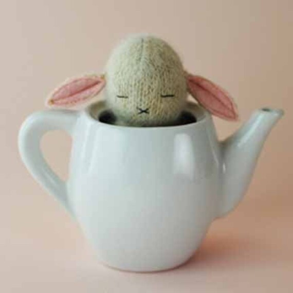 A Bunny in a Teapot PRINT