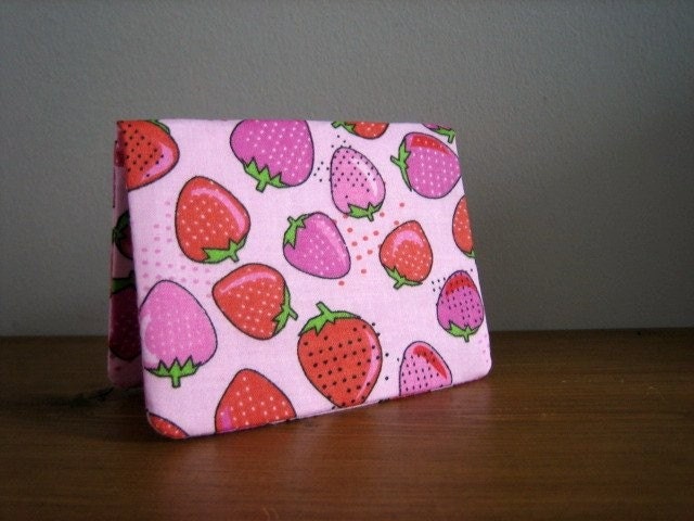 Card Wallet - Strawberry Fields