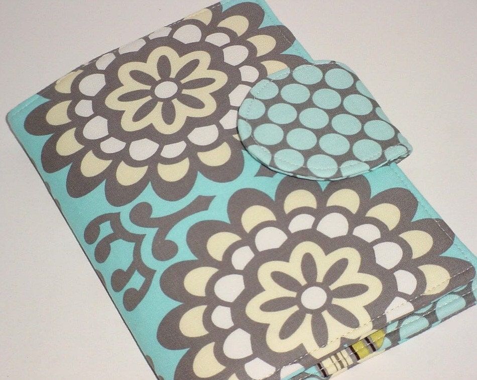 Kindle Covers, Nook Covers - Blue Wallflower eReader Book Cover
