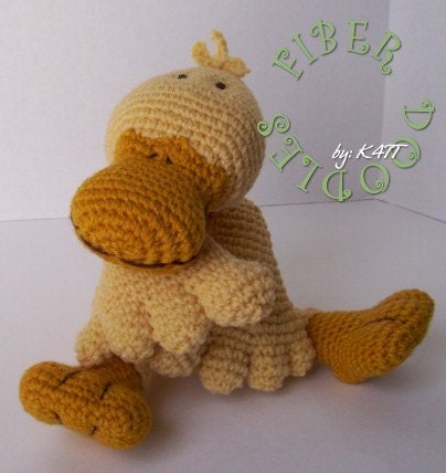 CROCHET PATTERN - KISS Series - Duckling