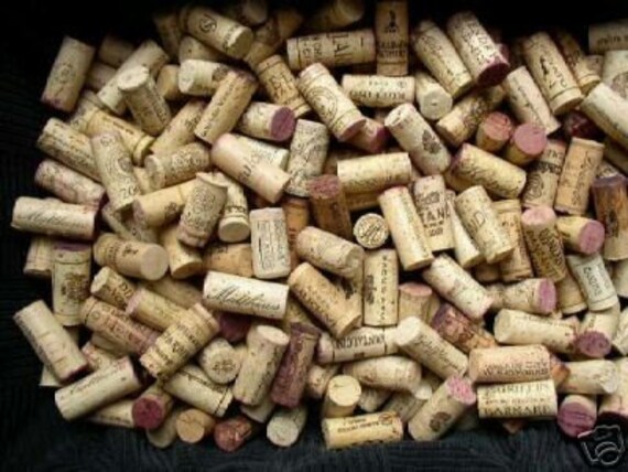 380 Used Wine Corks for your craft project