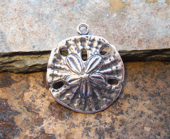 Trinity Brass 4 Antique Silver Sand Dollars -  LOW SHIPPING