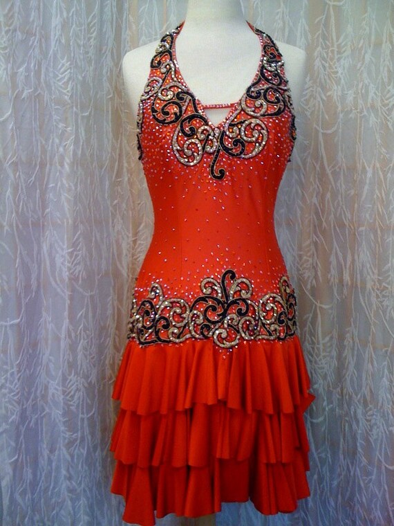 SpicyLegs.com - Lace halter mini dress - Halloween Costumes, Sexy