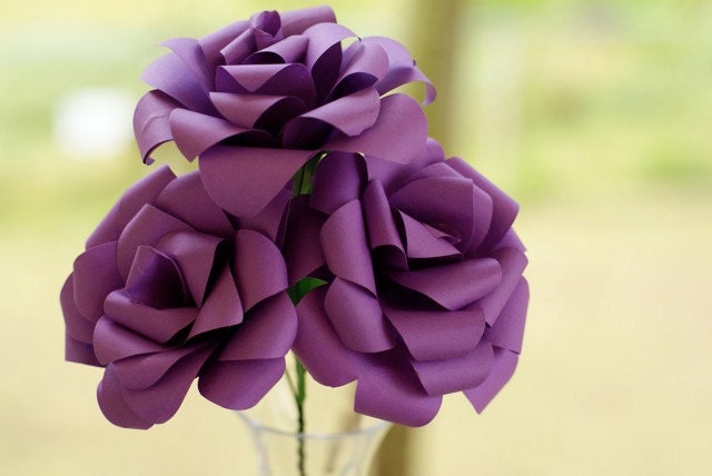 Royalty- Kirigami Roses