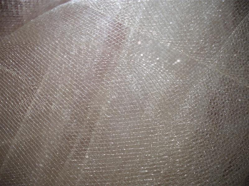 Net of Beauty - VintageSparkle Hat Netting -Tan Gold