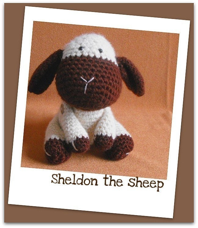 Sheldon - amigurumi crochet pdf pattern