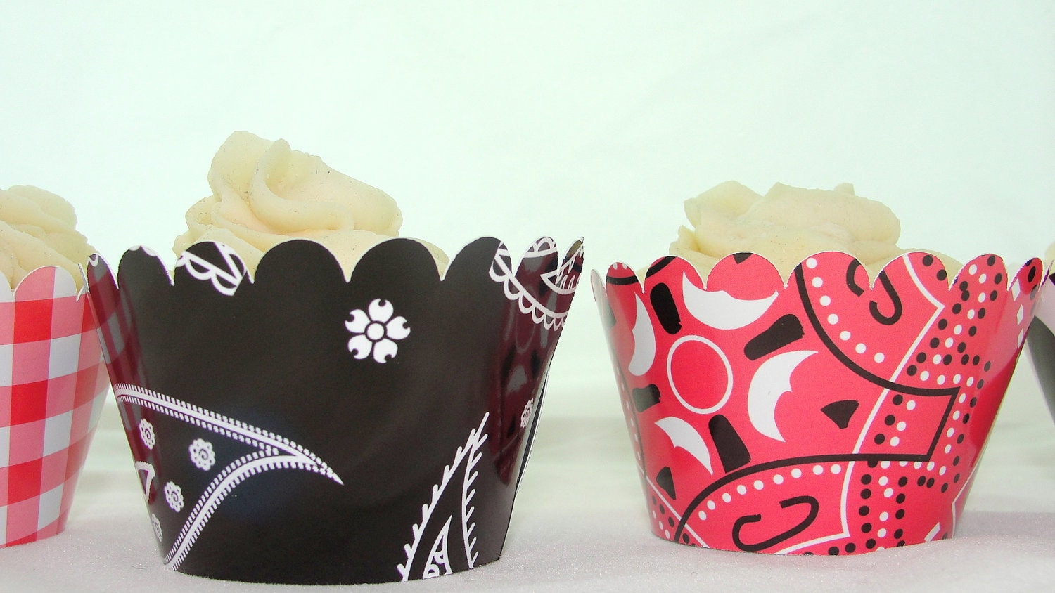 Cowboy Cupcake Wrappers for Western boy birthday party