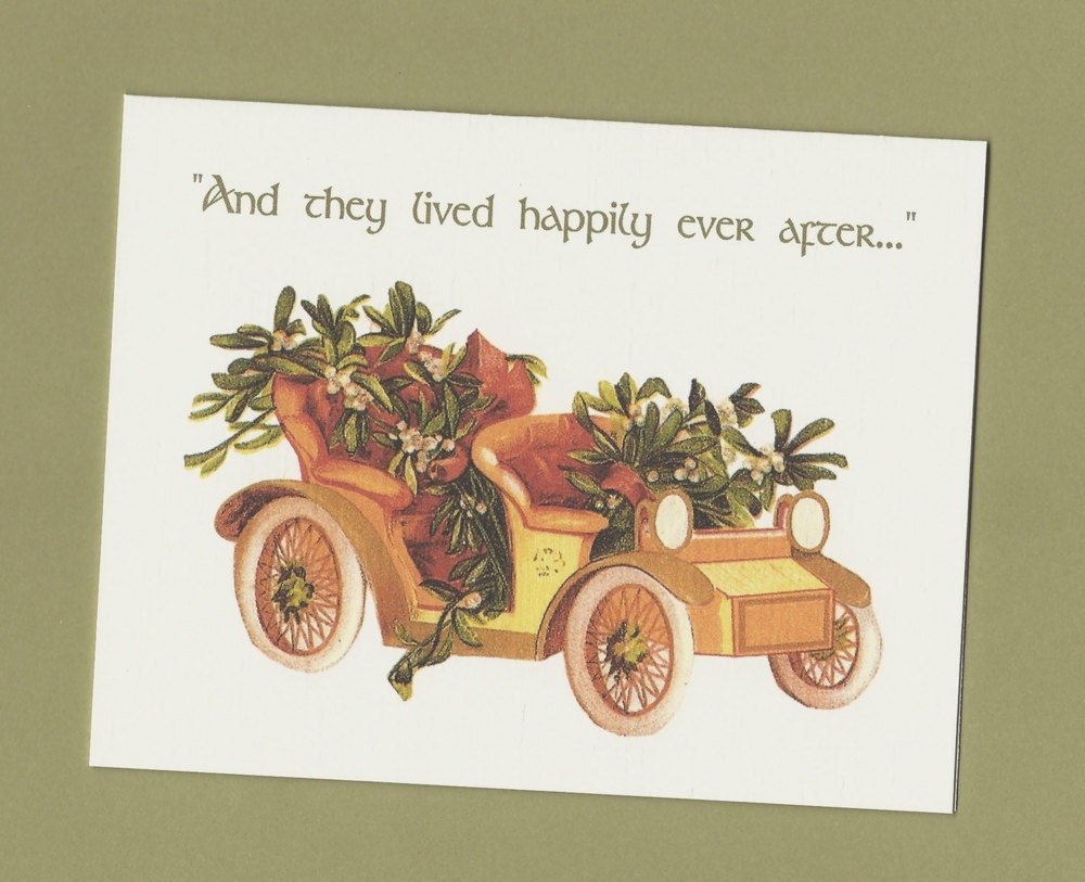 Wedding Card, Happily Ever After, Congratulations card