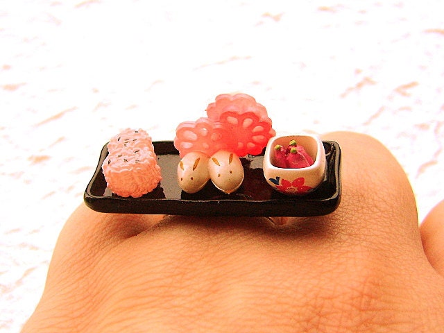 Traditional Japanese Food  Ring