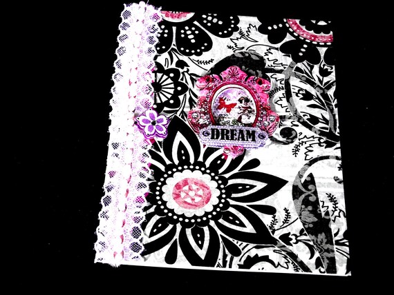 Dream Card With Lace Flower design