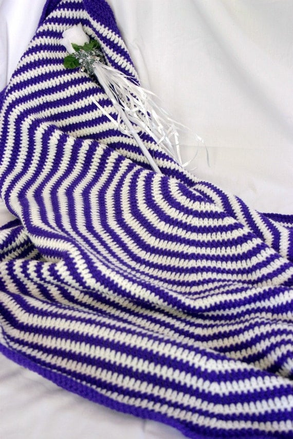 Chain Reaction Crochet Afghan Project from Crochet Me