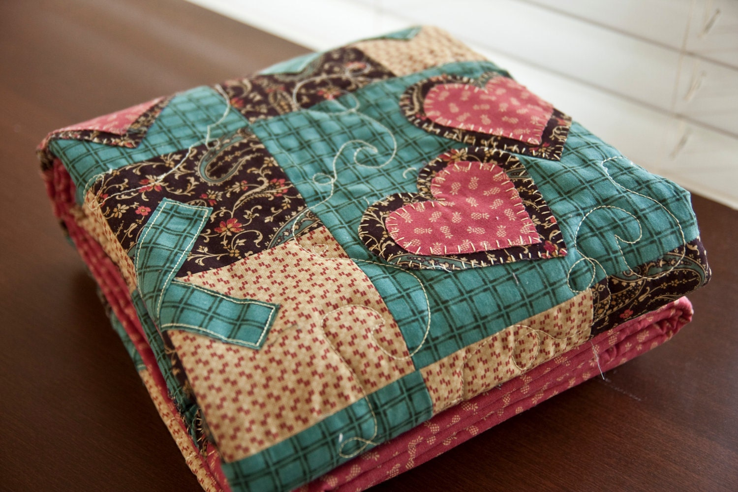 Hugs and Kisses Baby Quilt