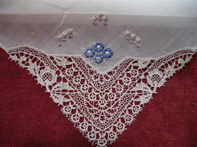 4 Handkerchiefs Hankies - Vintage Assortment 13 - Hanky Panky