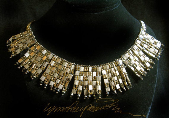 Metal Collar the Bronze age created by Lynn Parpard
