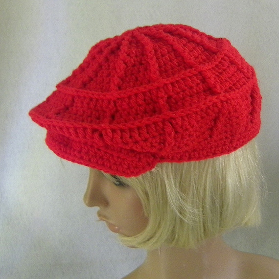 CROCHET NEWSBOY HAT DIRECT FROM - YIWU KAPU ART  CRAFT FIRM