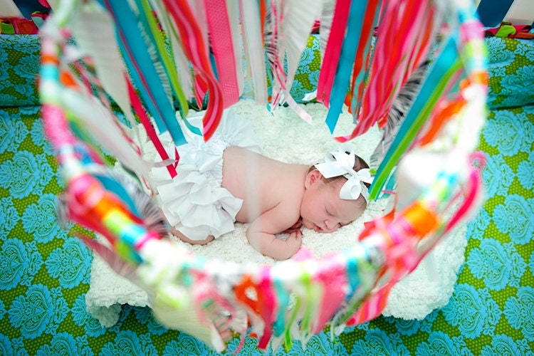DESIGN YOUR OWN Ribbon Crib Mobile...Perfect for Nurseries, Showers, Weddings, Parties, Etc.