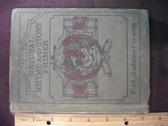 Antique Childs School Book