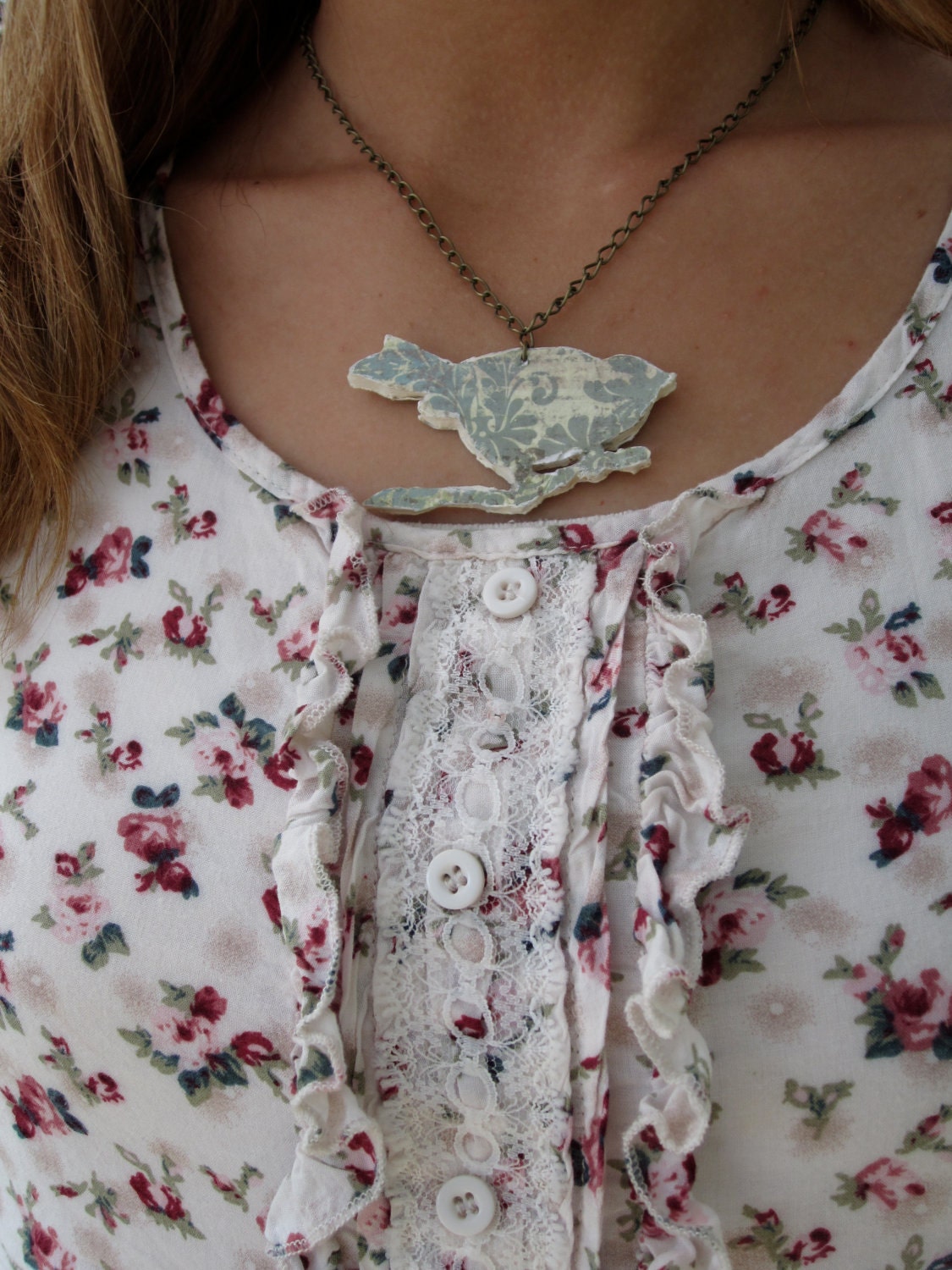 The Perched Bird Necklace