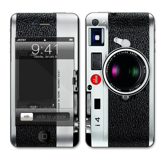 Retro Iphone Hülle - Camera Polaroid Leica