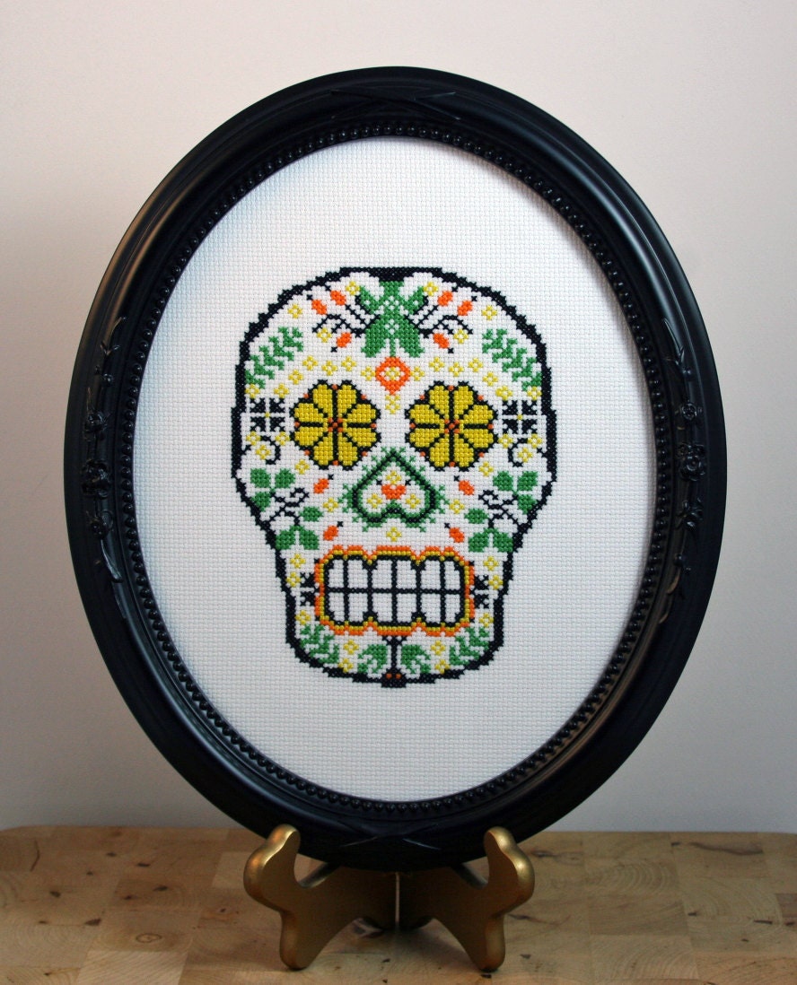 Sugar Skull Cross Stitch kit Sugar Skull Cross Stitch kit