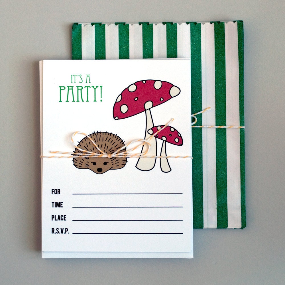 Woodland Party Kit