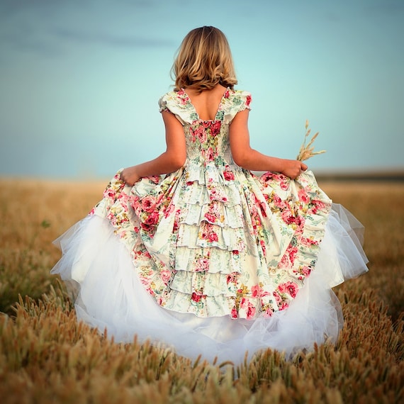 Flower Girls Dress, Easter, Layaway Plan A 60 day 3 payments. Formal Little Girls Dress In Ruffles, 18 months, 2t - 4t, 5 - 8