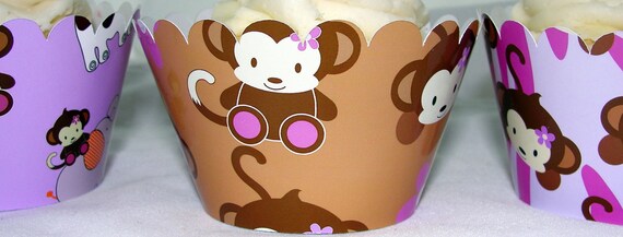 Cocalo Jacana Cupcake Wrappers for Baby Shower Birthday Party