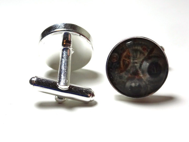 Steampunk Cuff Links - $10.00 Steampunk Cuff Links - $10.00