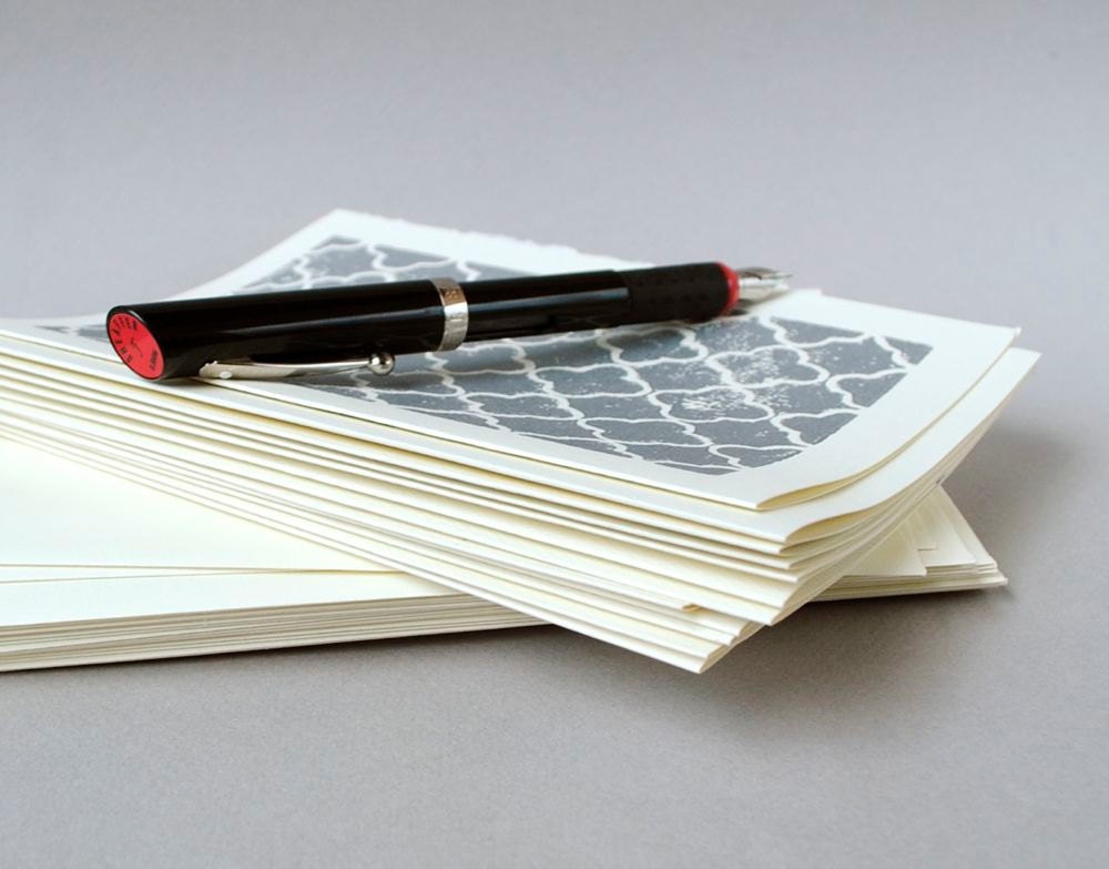Blank Notecards --  Set of Twelve Cards -- Custom Selection --Pick and Choose