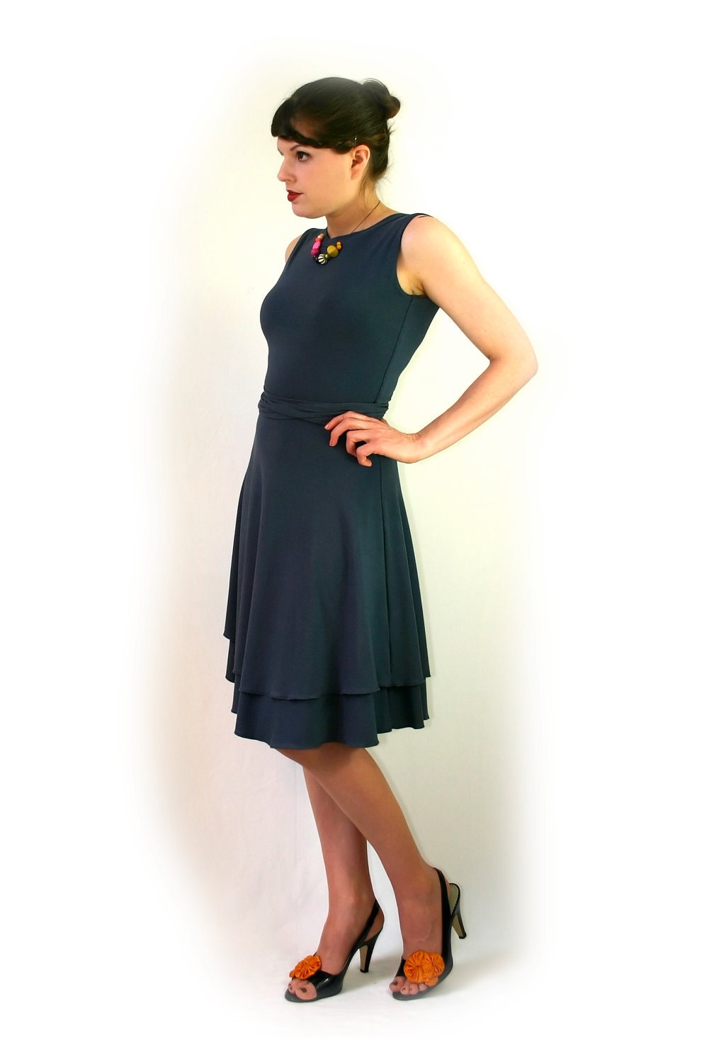 Tiered Wrap in Bamboo - Made to Measure