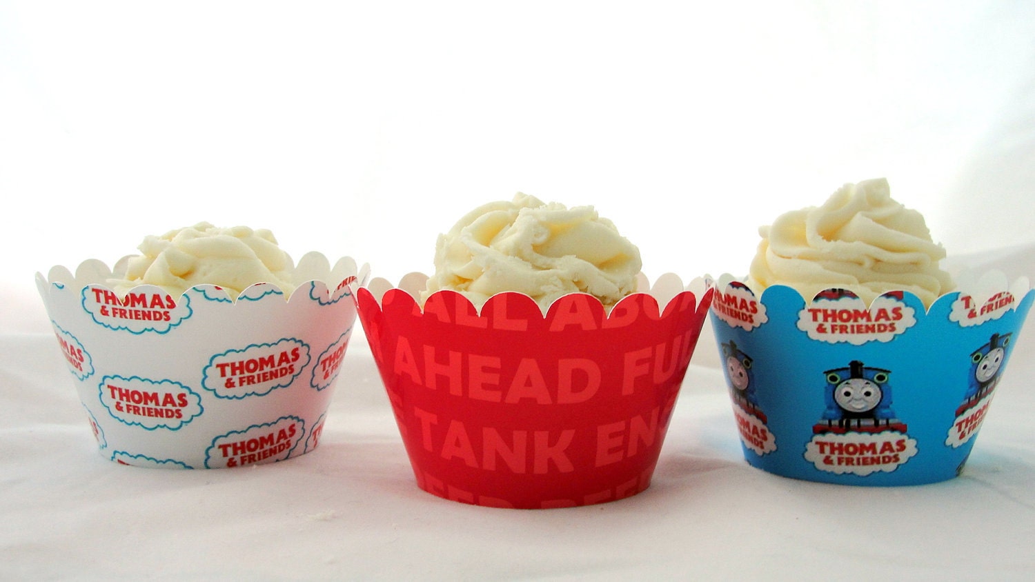 Thomas the Tank Engine Cupcake wrappers